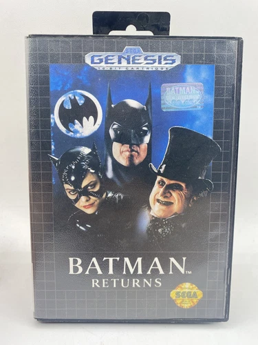 Batman Returns (Sega Genesis, 1992) Authentic (No Manual) Tested & Works