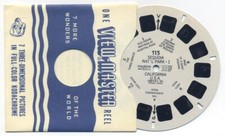  Sequoia Nat'l Park I California 1940's Sawyer's View-Master Single Reel 115