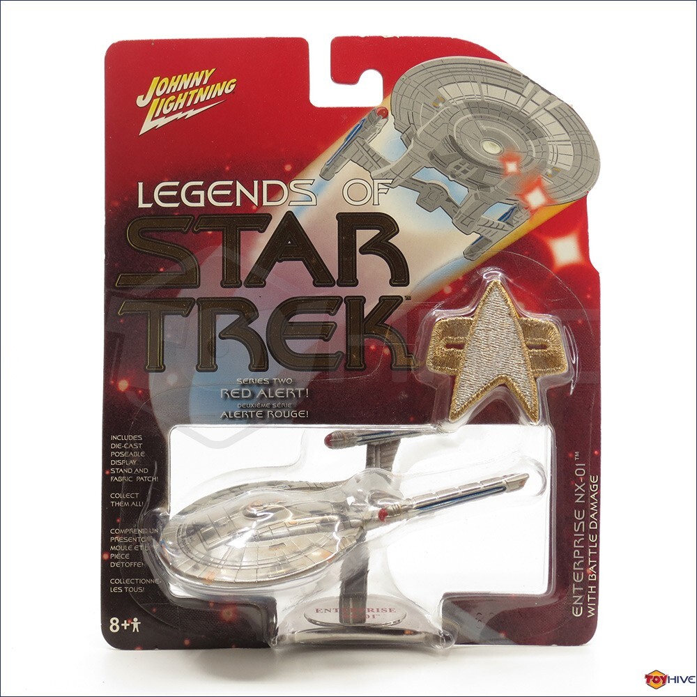 Johnny Lightning Star Trek 2005 USS Enterprise 1701 Series 2 Red
