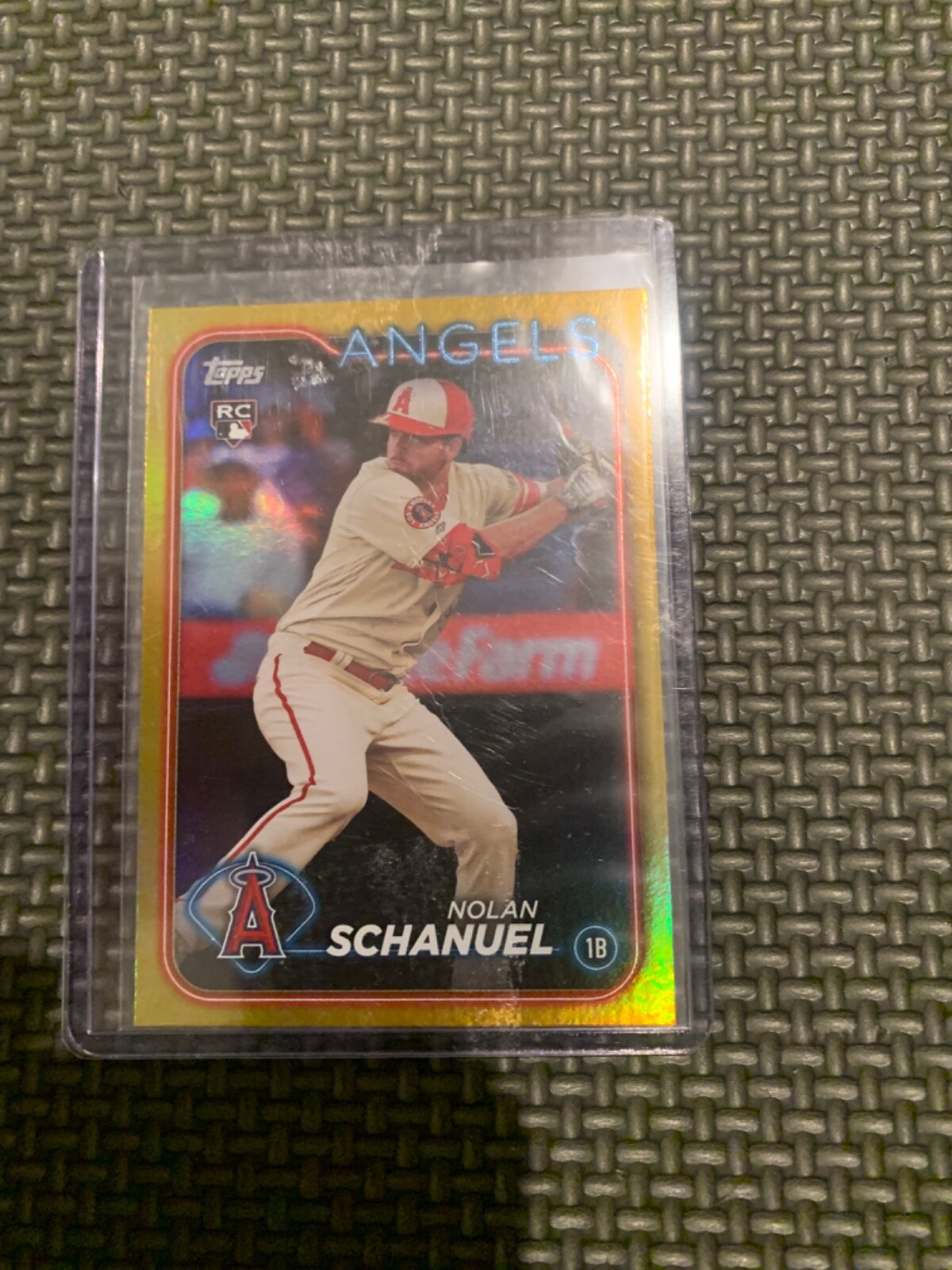 2024 Topps #53 Nolan Schanuel Gold  /2024