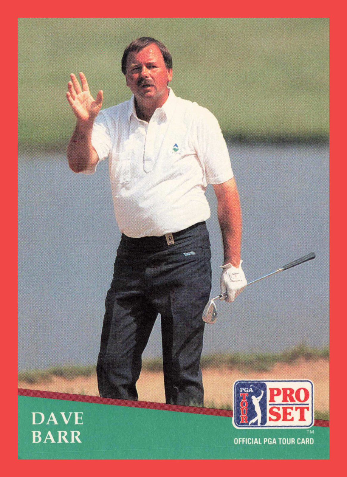 Dave Barr #154 1991 Pro Set PGA Tour