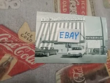 WHATABURGER, RESTAURANT/DRIVE-IN FROM 60s, GLOSSY B&W, 4X6 PHOTO, BRAND NEW