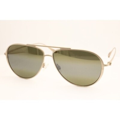 Maui Jim Shallows MJ 543-16A Aviator Gold Sunglasses Bronze Polarized - DEE DEAT