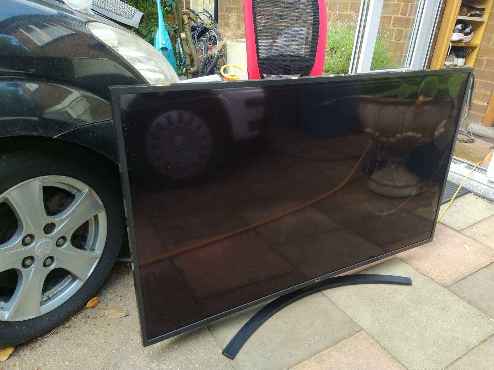55" LG 55UM7450PLA 4K Ultra HD HDR Smart LED TV. Spares or repair. eBay