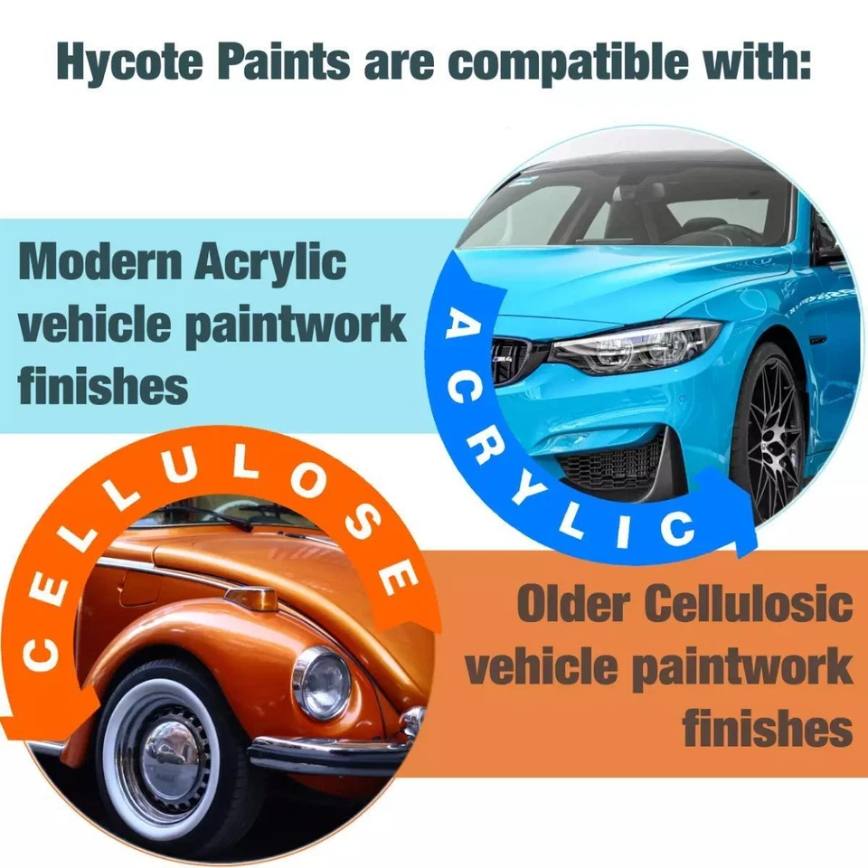 Hycote Satin Black Multi-Purpose Aerosol Spray Paint Fast Drying 400ml x4 - Image 4 of 4