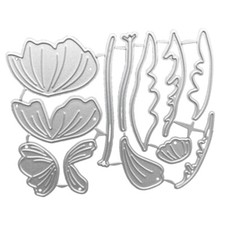 Die Metal Cutting Die Two Lotuses Flower Shape for DIY Scrapbooking Photo Album