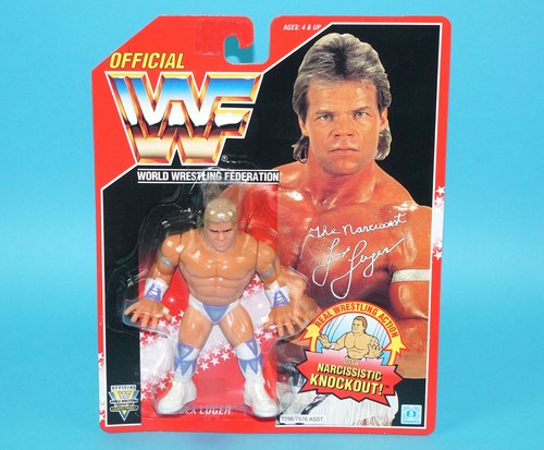 WWF SERIES 8 LEX LUGER THE NARCISSIST MOC MOSC HIG...