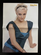 ASHLEE SIMPSON Turkish Blue Jean magazine centerfold poster