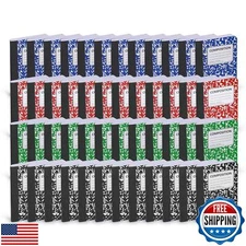 Mini Composition Notebooks, Mini Composition Books Bulk, Small Pocket Noteboo