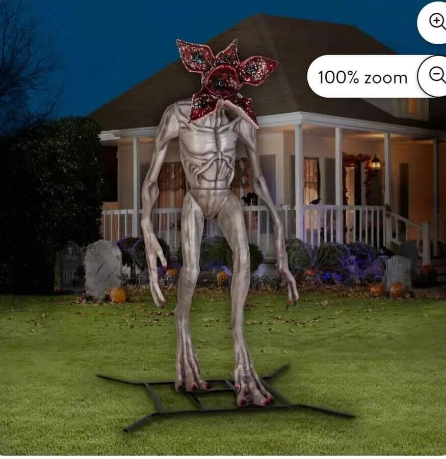 Life Sized Stranger Things Animated 7.5 Foot Tall Demogorgon