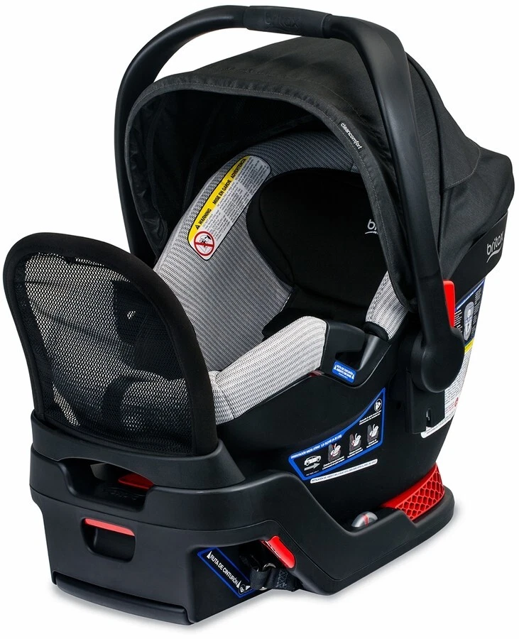 Britax B-Free Premium & B-Safe Gen2 FlexFit+ Travel System - Clean Comfort Black - Image 3 of 4
