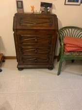 cassettiera con ribaltina larga 74 cm, profondo 44 cm, alto 103 cm