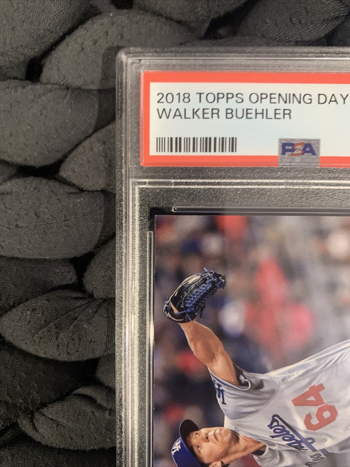 2018 Topps Baseball #132 Walker Buehler Rookie Card RC PSA 10 Gem Mint Pop 43 view 6
