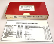 SKUTT Ceramic Products KILN MASTER Instructional Video / Owner's Manual VHS TAPE