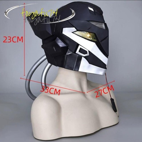 New VALORANT Vyse Eyes Mask Light Soft PVC Masquerade Party Cosplay Props Helmet - Picture 2 of 13