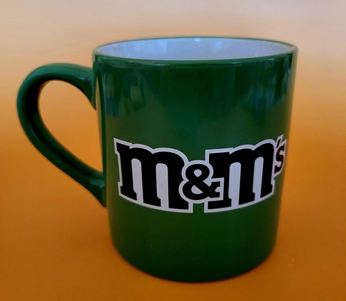 M & M "Impress You" Mug with an Attitude. Is Green Your Favorite Color? 4" Tall - Picture 2 of 2