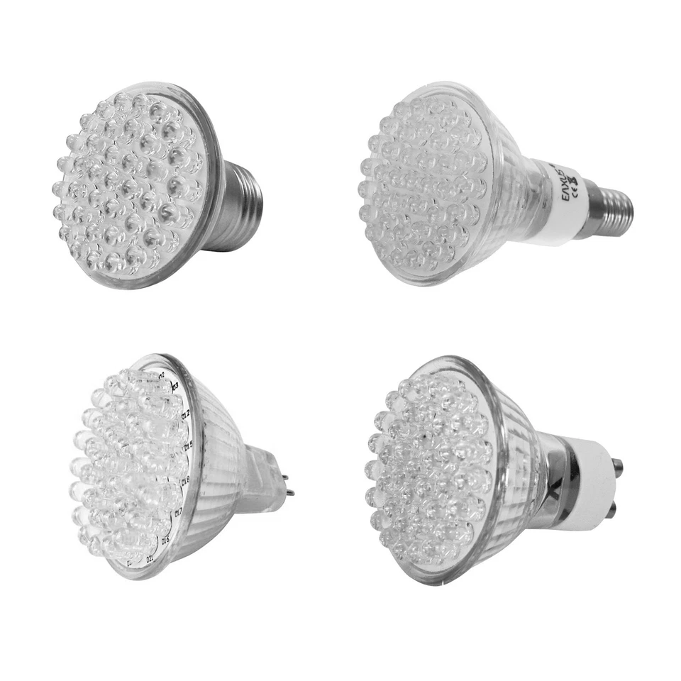 EAXUS Spots / Strahler mit 38 LEDs warmweißes und hellweißes Licht NEU + OVP - Bild 2 von 2