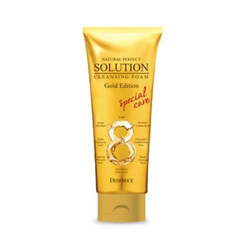 Deoproce Natural Perfect Solution Reinigungsschaum Gold Edition 170g - KOSTENLOSER VERSAND - Bild 1 von 1