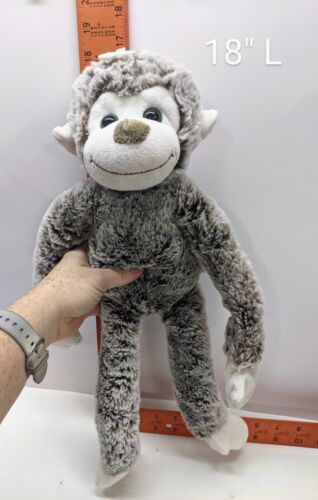 Dan Dee Collectors Choice Hugging Monkey Plush 18" L Hook and Loop Closure Arms - Picture 6 of 6