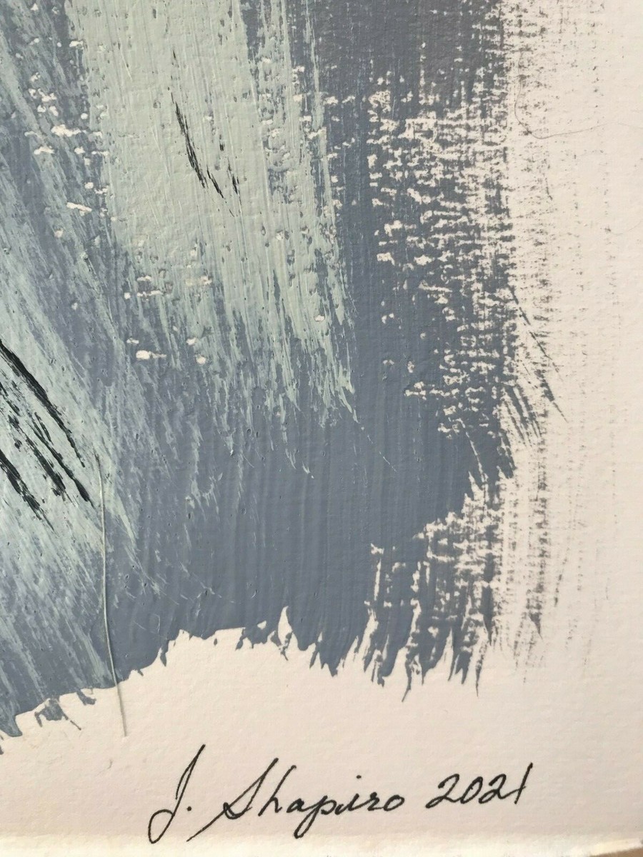 Original Abract Painting on Arches 100% Rag Artist Joyce