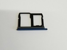 For LG Stylo 4 Plus Boost Mobile LG-CV7A Blue Micro SD ICCID Sim Card Tray Part