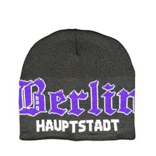 Berlin - Hauptstadt Strickmütze, Wintermütze, Beanie, Fanmütze, Fussball, 1892
