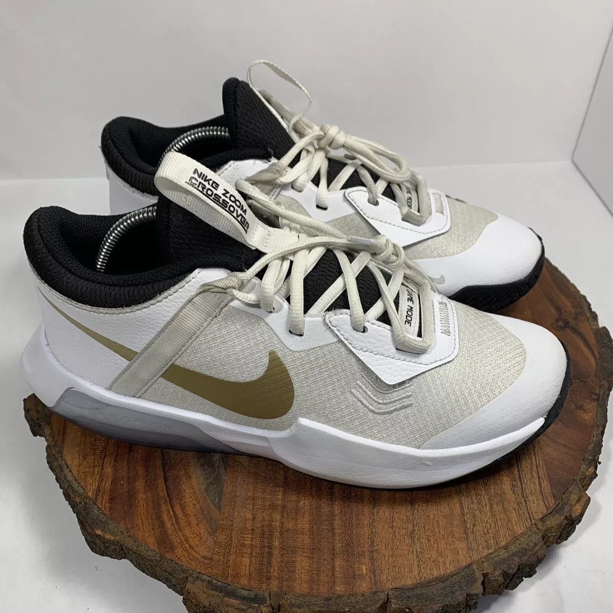 Nike zoom gold and clearance white