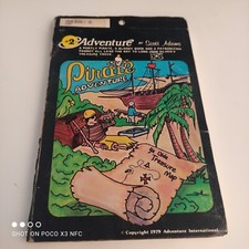 Trs-80 Pirate Adventure land - Scott Adams 1979 Boîte Uniquement 