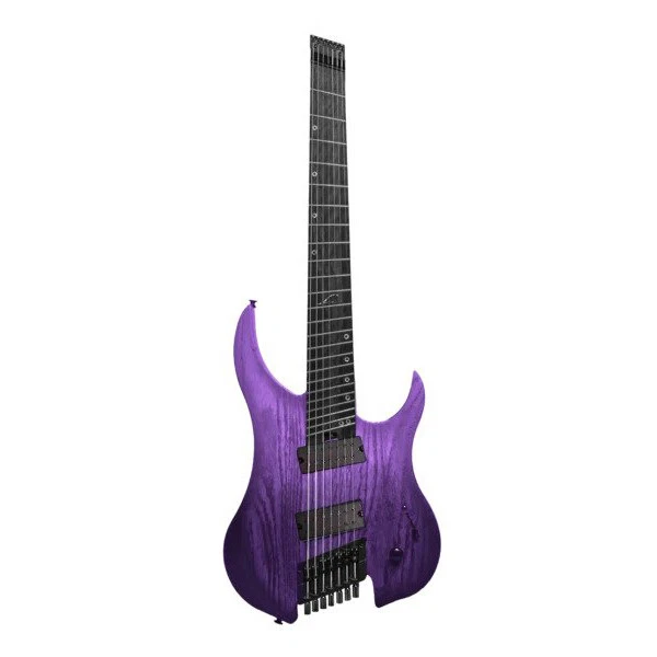 Legator Ghost G7FP Headless Multi Scale 7 String Guitar Iris Fade