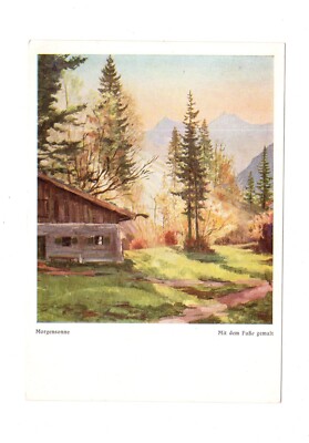 Ansichtskarte / Kunst / E. Macho - Morgensonne