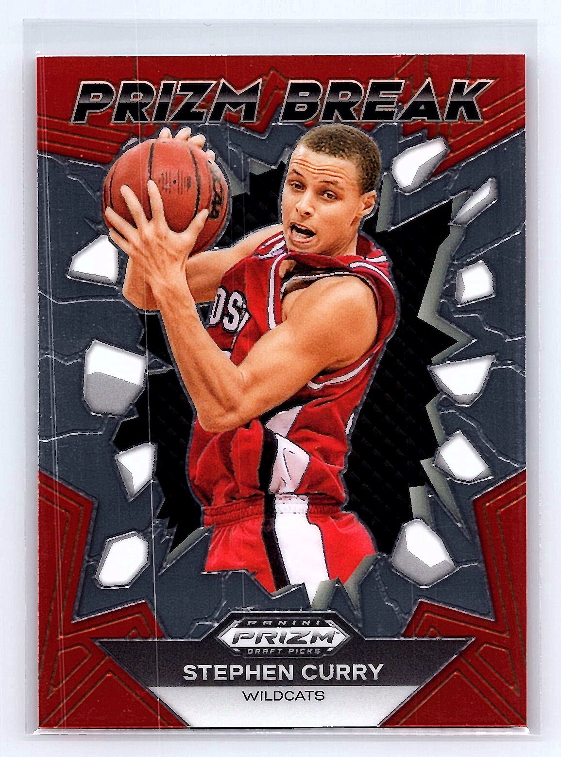 Stephen Curry 2024 Panini Prizm Draft Picks #17 Prizm Break