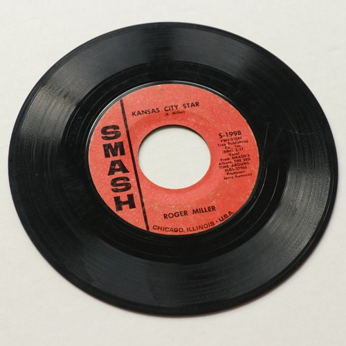 Roger Miller - Kansas City Star / Guess I'll Pick Up My Heart 45 Vinyl 7" Single - Picture 3 of 7