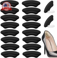 8 Pairs Heel Pads for Shoes, Adhesive Heel Grips for Womens Men, Shoe Filler Ins