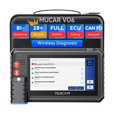 MUCAR VO6 Bidirectional Scan Tool, Full Systems Diagnostic OBD2 Scanner, Auto...