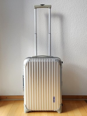Original RIMOWA Cabin Koffer SILVER INTEGRAL (aluminum) - TOP condition & RARE!