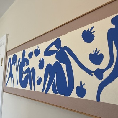 Henry Matisse (72155)  Femmes Et Singes  reproduce on 47 x 15  paper,l