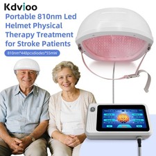 810nm Brain Therapy Helmet 448 Diodes NIR Light For Parkinson Alzheimer Stroke