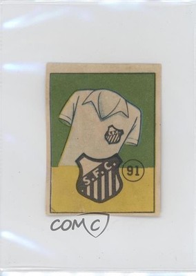 1962 J Dias Campos Neto Colecao Flashes do Futebol Santos FC #91 11p0