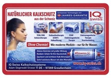🇨🇭 KALKSCHUTZ 🇨🇭  IQ Swiss 10er aus der Schweiz schützt Ihre Immobilie👍