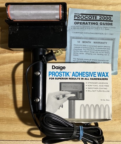 Daige ProCote 2000 Hand Waxer Adhesive Applicator ProStik Wax Untested With Wax