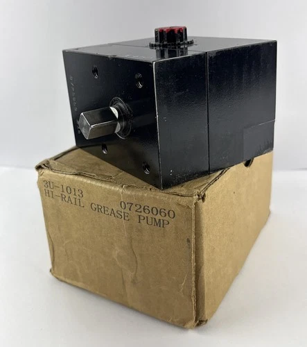 Hi-Rail Grease Pump 3U-1013 P/N 0726060 R16 Railway Equipment