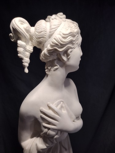 Vtg. Extra Large 25'' Venus Italica Nude Woman Statue Goddess Sculpture Italy - Picture 7 of 24