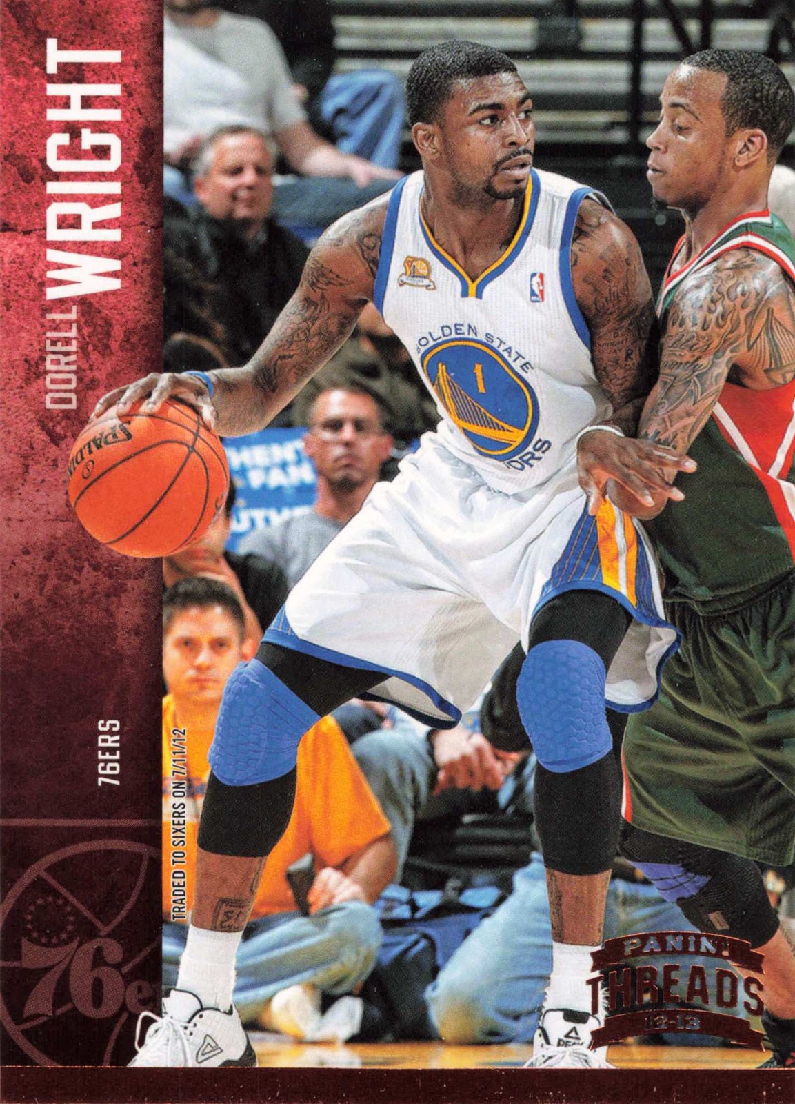 Dorell Wright 2012-13 Panini Threads #45 Philadelphia 76ers Basketball