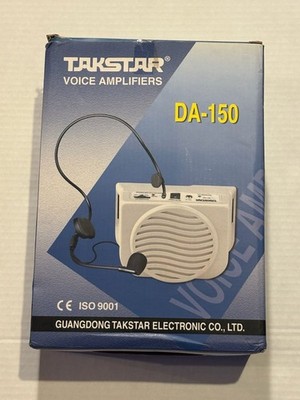 Brand New Takstar DA-150 Portable Voice Amplifier with Headset Microphone