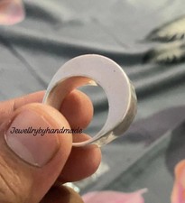 Silver Statement Ring Boho Ring Unique Silver Ring 925 Sterling Silver Ring Oval