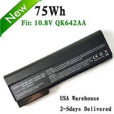 QK642AA HSTNN-W81C Battery for HP EliteBook 8460p 8470w 8570p ProBook 6360b