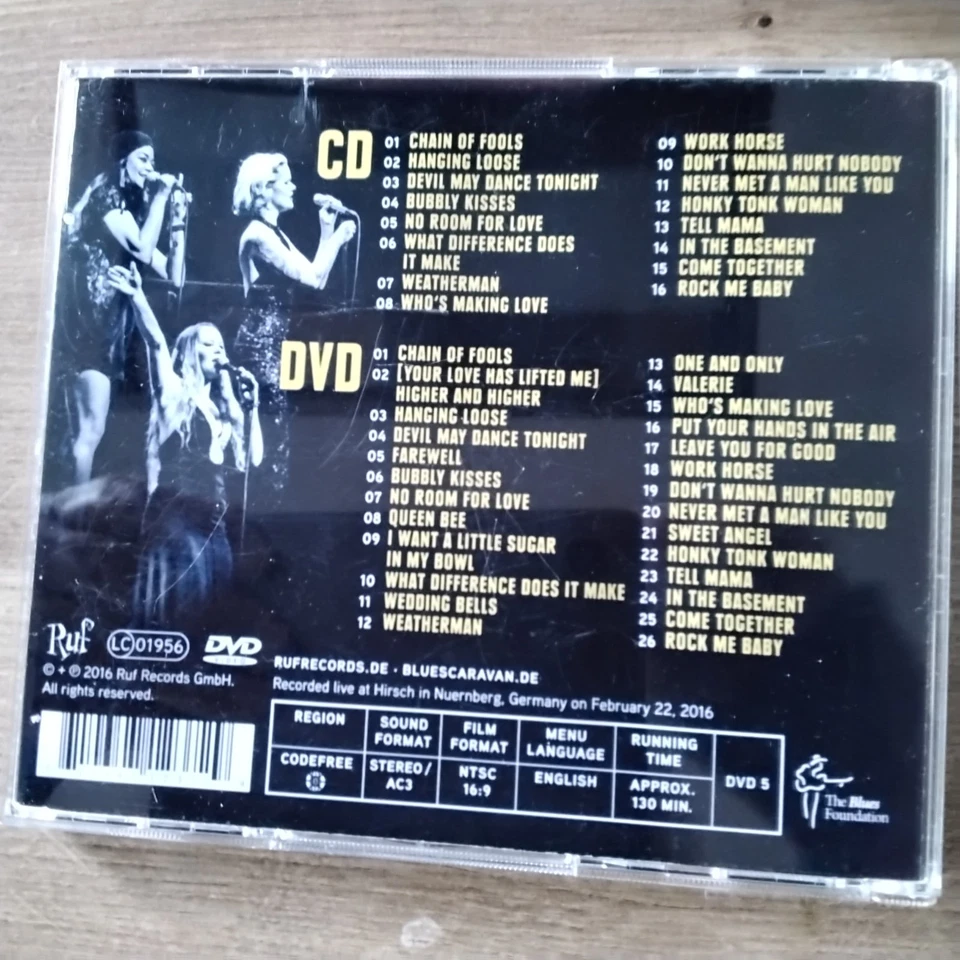 Ina Forsman, Layla Zoe, Tasha Taylor - Blues Caravan 2016  (CD / DVD) - Bild 2 von 2