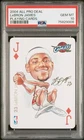 2004-05 All Pro Deal Playing Cards LeBron James Cavs PSA 10