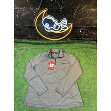 The North Face Women's Tech Fleece 1/4 Zip Jacket Gray Size XL Hiking NWT