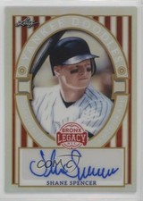 2024 Leaf A Bronx Legacy Silver Prismatic 9/35 Shane Spencer #YD-SS2 Auto 13u1
